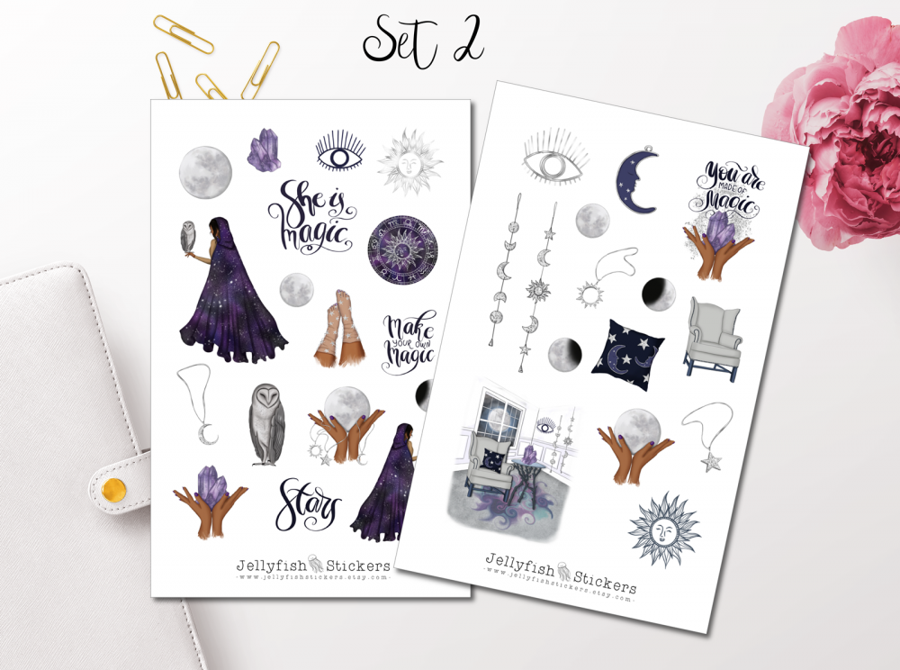 Girls Magic Sticker Set